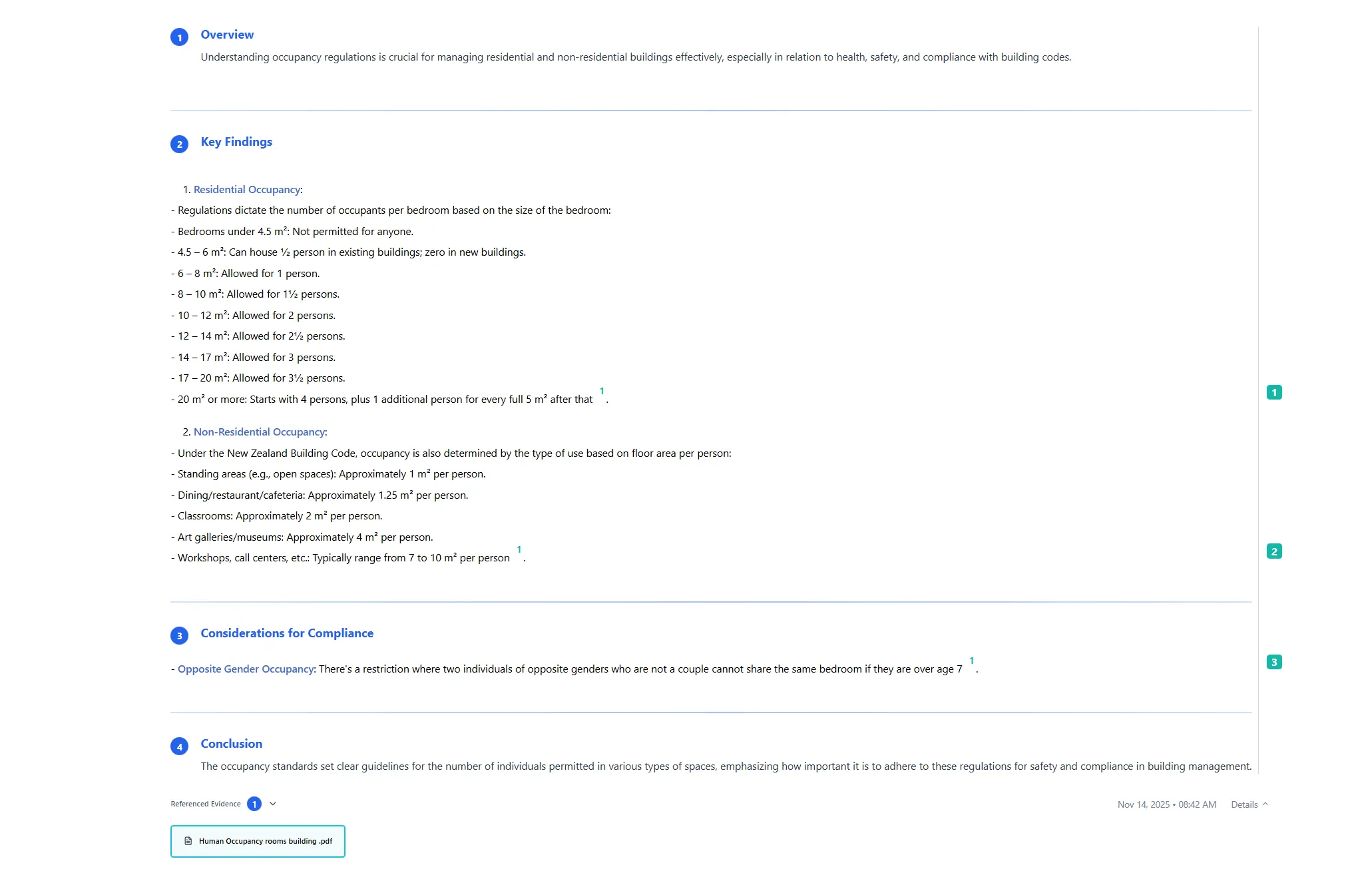 AI Response Format