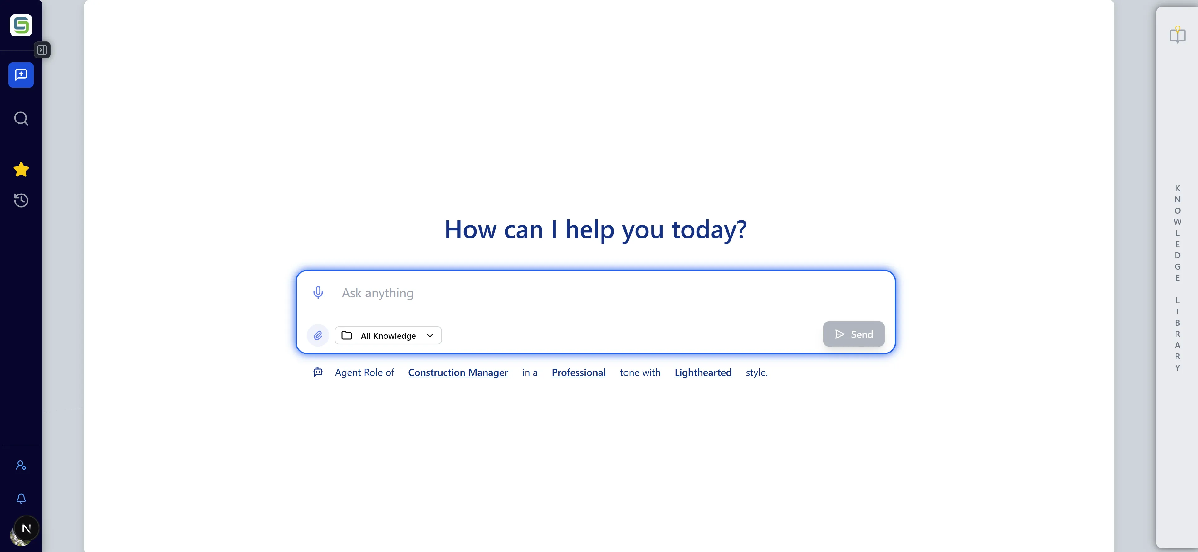 Chat Input Box