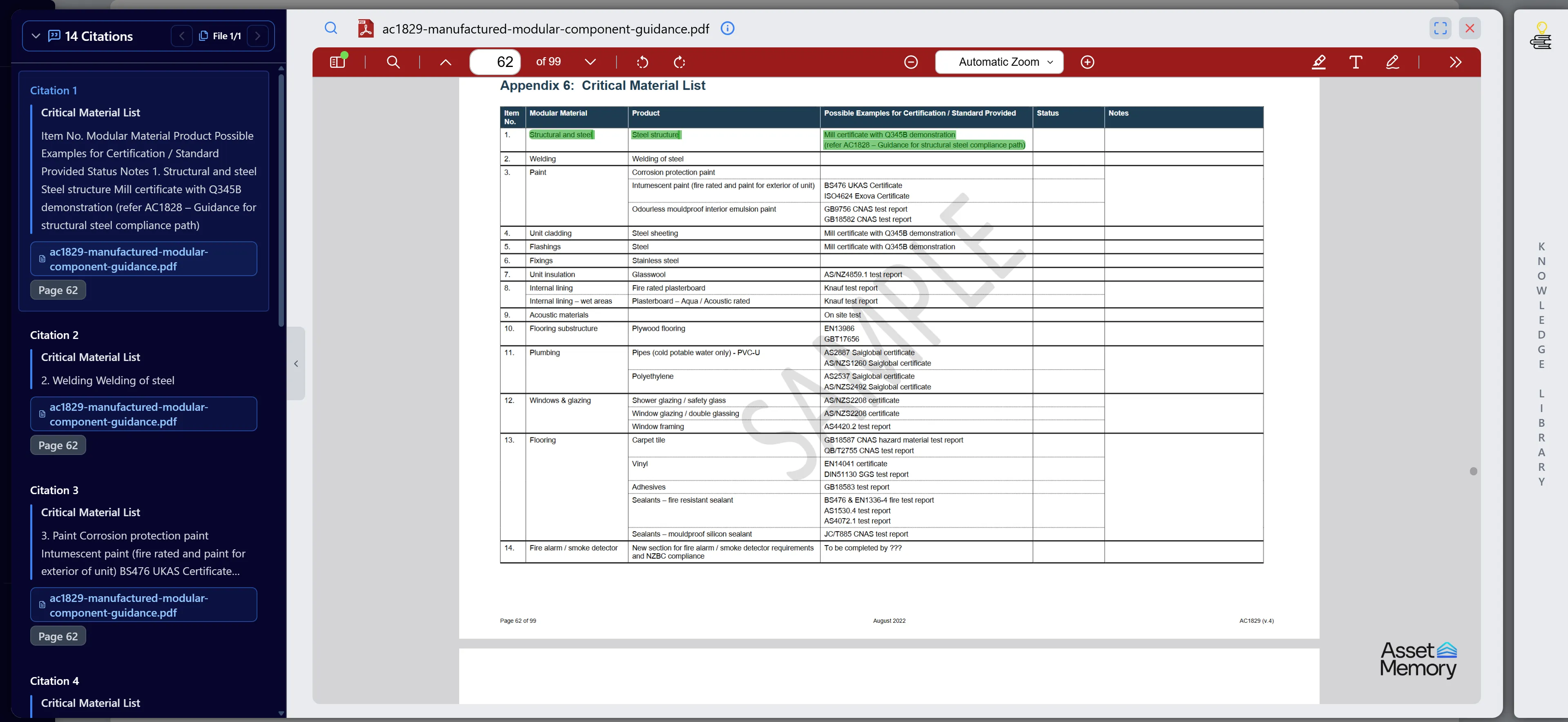 PDF and Word Citations